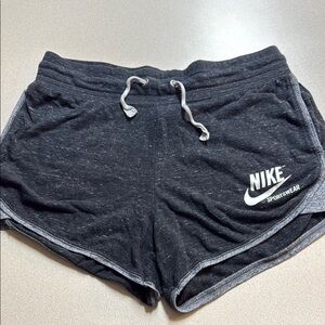 Nike Women's Charcoal Athletic Shorts